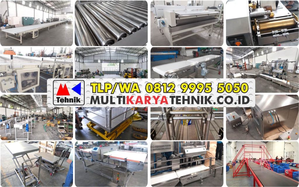 service conveyor bekasi, conveyor food dryer jakarta, conveyor food company tangerang